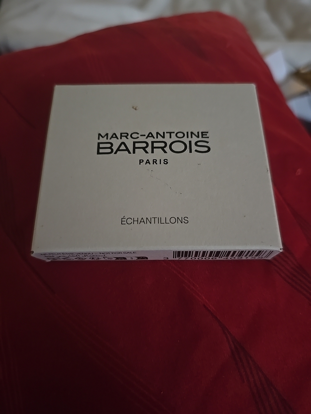 Marc-Antoine Barrois Paris Sample Box - White